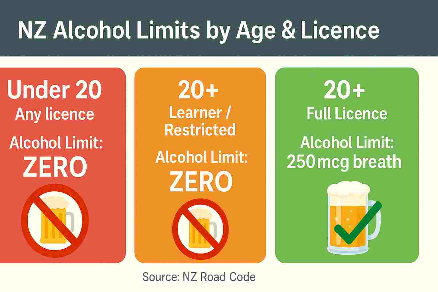 NZ Alcohol limit fine