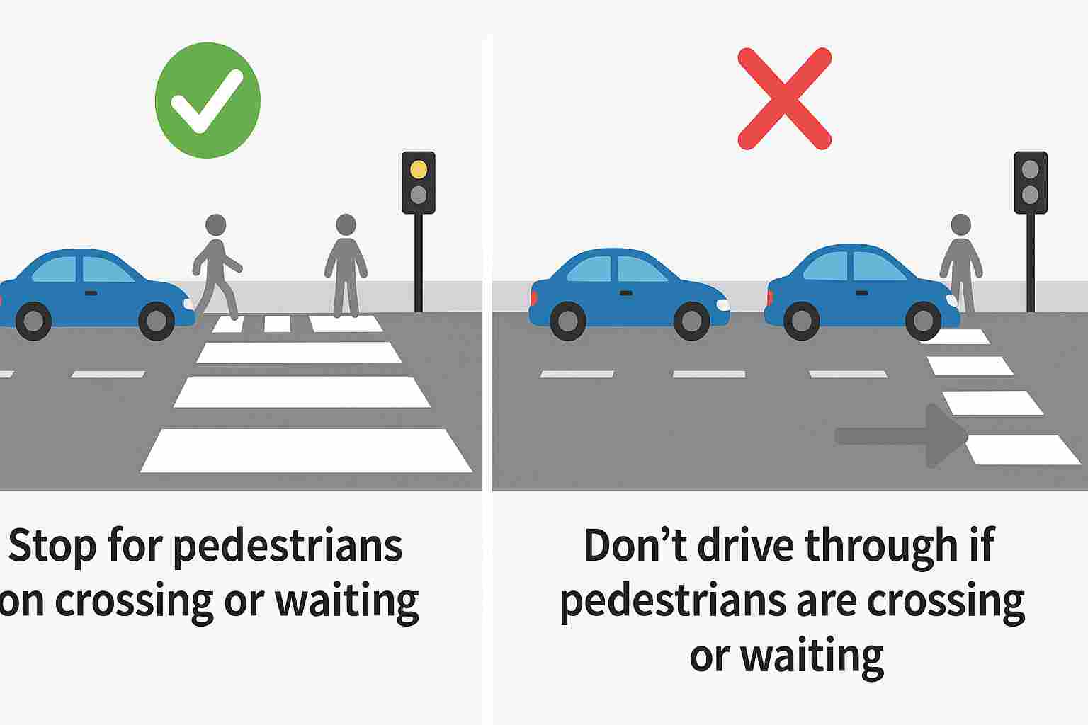 NZ pedestrian crossing rules